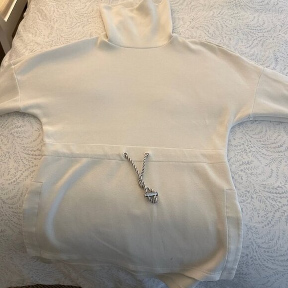 Varley Freya XXS Sweater Egret FLAWS STAINS - Picture 4 of 5